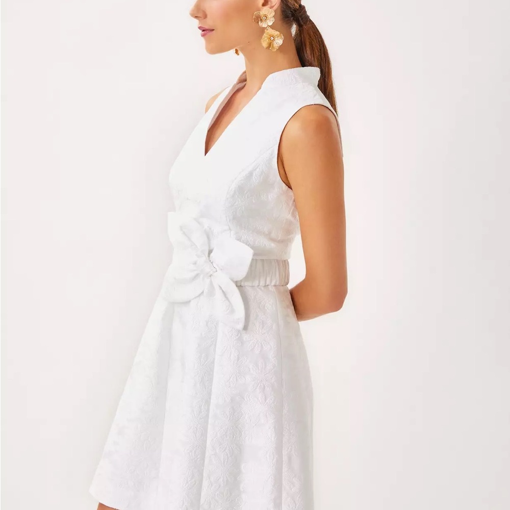 Lilly Pulitzer White Textured Dress